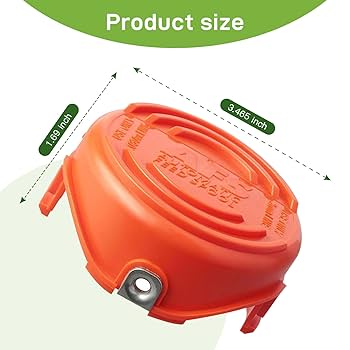 ギター KPI-VAC Amazon.com: SF-080 Cap Replacement Spool Cover for Black +